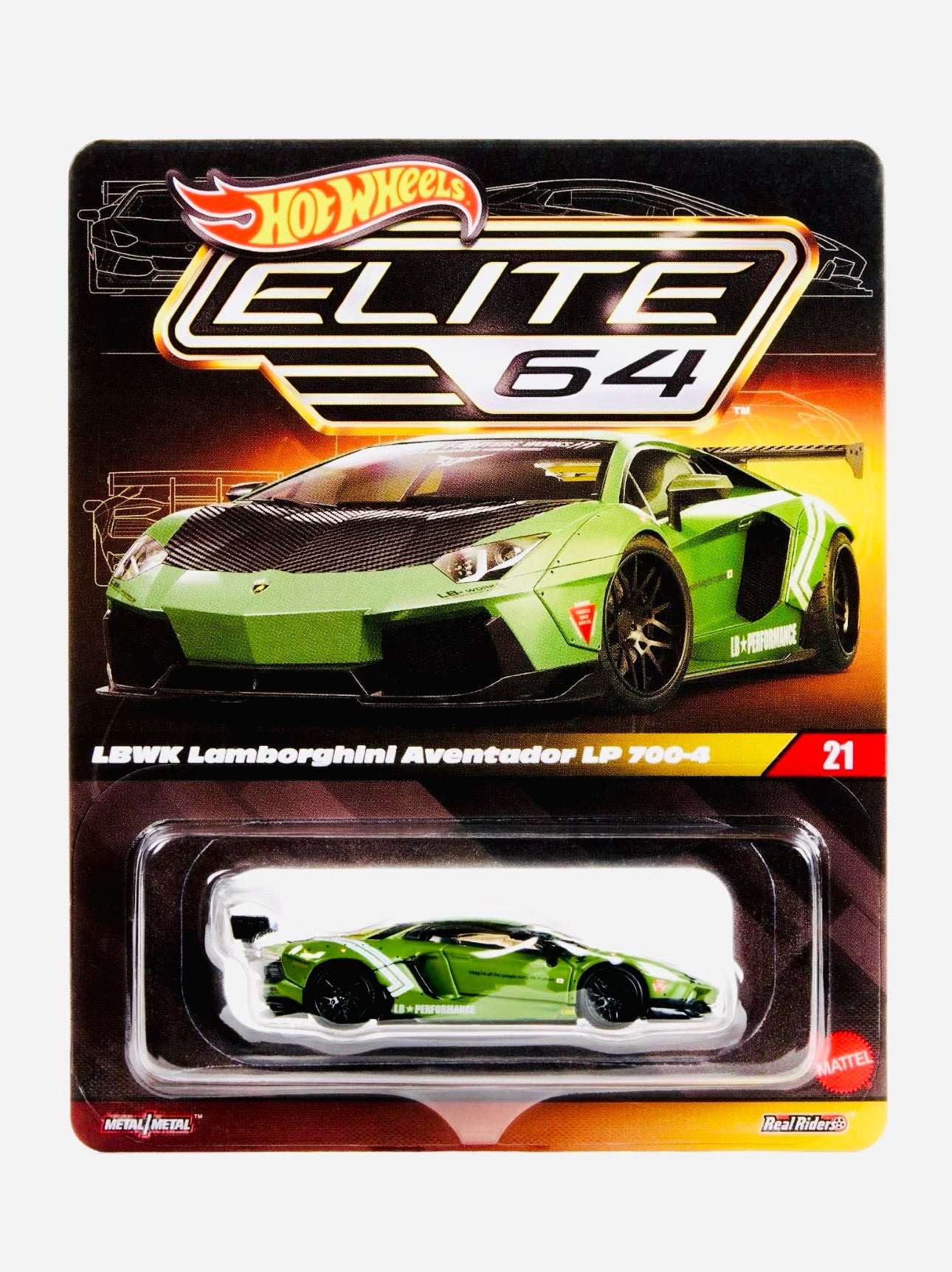 Hot Wheels 2026 RLC Exclusive Elite 64 LBWK Lamborghini Aventador