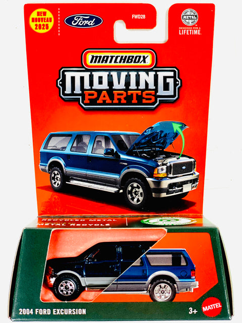 Matchbox 2025 Moving Parts Case G 2004 Ford Excursion