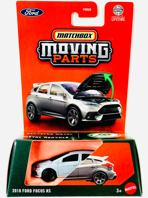 Matchbox 2025 Moving Parts Case G 2018 Ford Focus RS