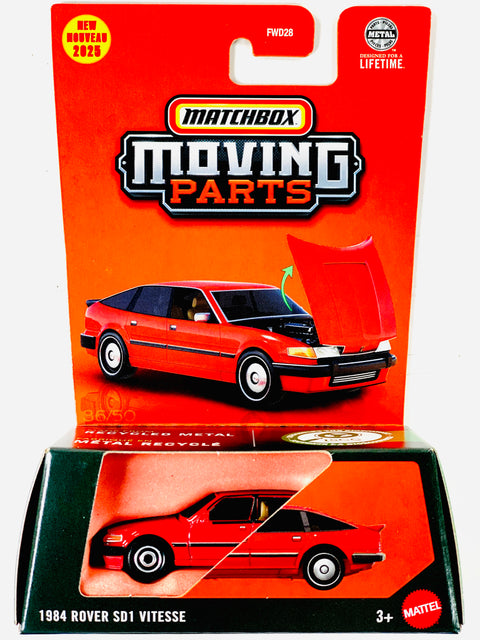 Matchbox 2025 Moving Parts Case G 1984 Rover SD1 Vitesse