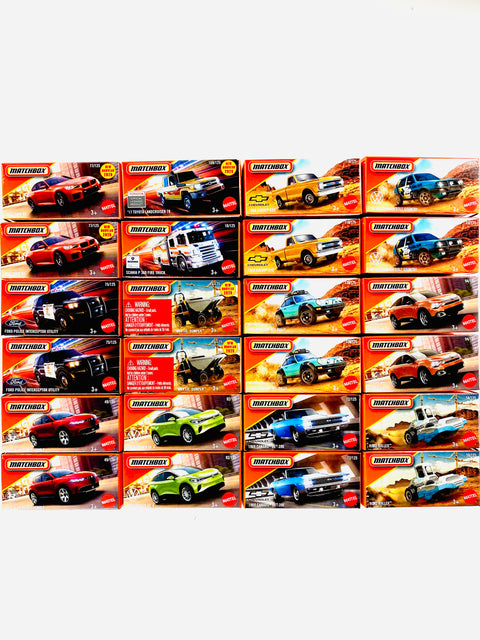 Matchbox 2025 Power Grabs Case D (24ct Assortment Mix Varies)