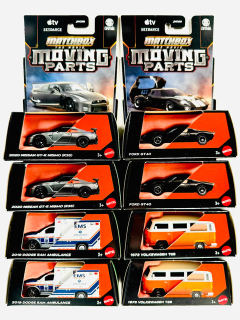 Matchbox 2026 The Movie Moving Parts Factory Sealed Case A (8 Cars)
