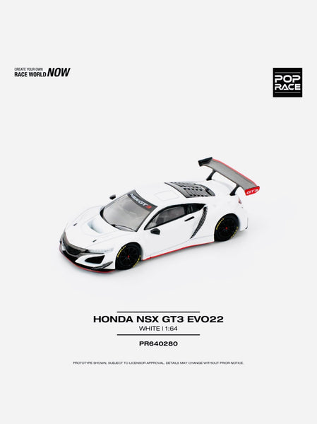 Pop Race Factory Sealed Honda NSX GT3 EVO22 #280 – Jcardiecast