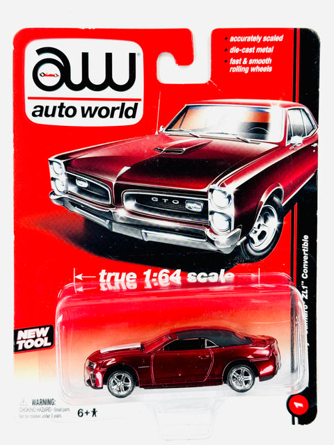 Auto World New Tool 2013 Chevy Camaro ZL1 Convertible Chase - Damaged Card