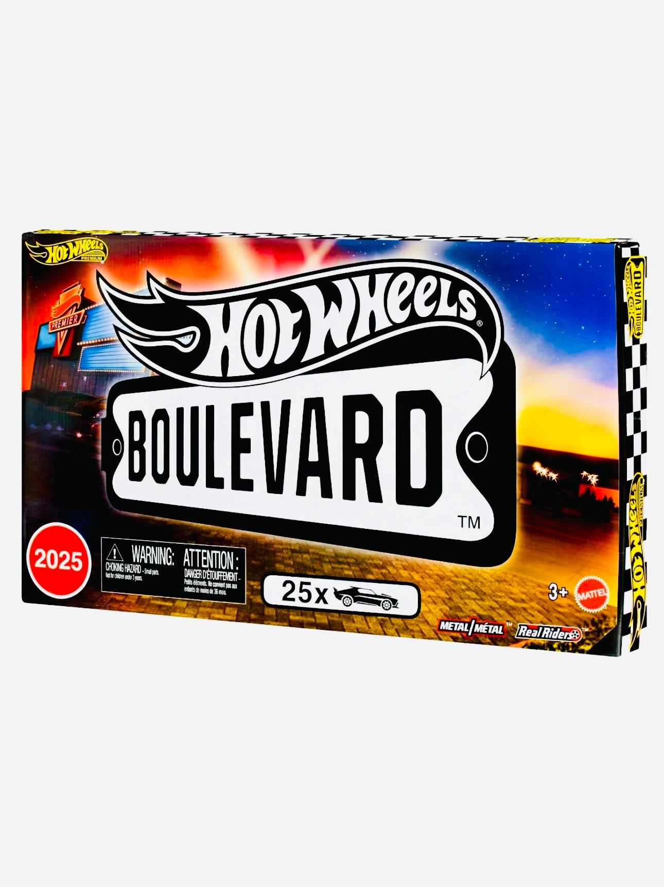 Hot Wheels 2025 Walmart Exclusive Boulevard Premium Box Set (25