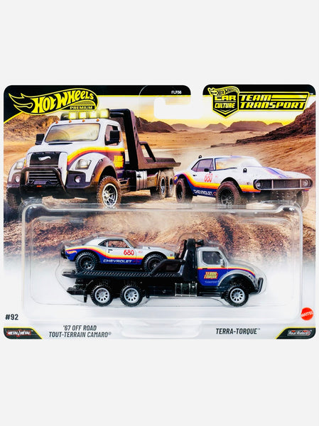 Hot Wheels 2026 Team Transport Case L Off-Road '67 Off Road Camaro