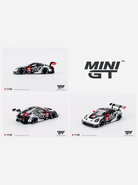 Mini GT Mijo Exclusive Porsche 911 GT3 R #77 AO Racing 2025 IMSA