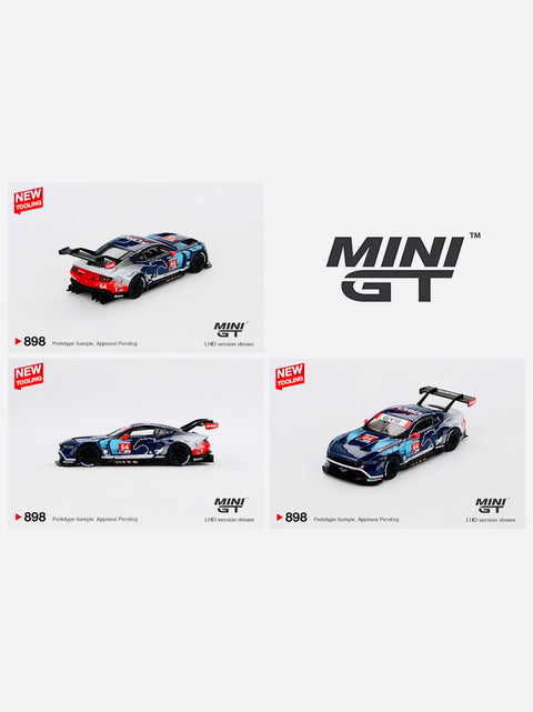 Mini GT Mijo Exclusive Ford Mustang GT3 #64 Ford Multimatic Motorsports 2024 IMSA Daytona 24Hrs #898