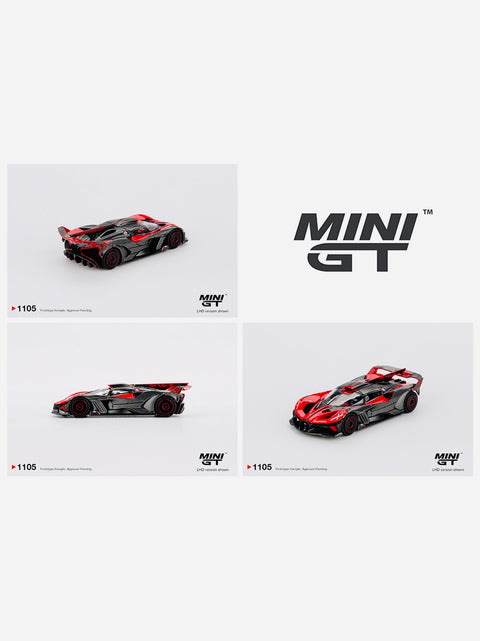 Mini GT Mijo Exclusive Bugatti Bolide Red #1105