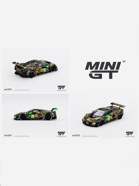 Mini GT Mijo Exclusive Chevrolet Corvette Z06 GT3.R #13 AWA 2025 IMSA Daytona 24 Hrs #1171