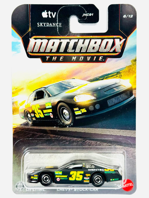 Matchbox 2026 The Movie Basic Case A Chevy Stock Car Long Card