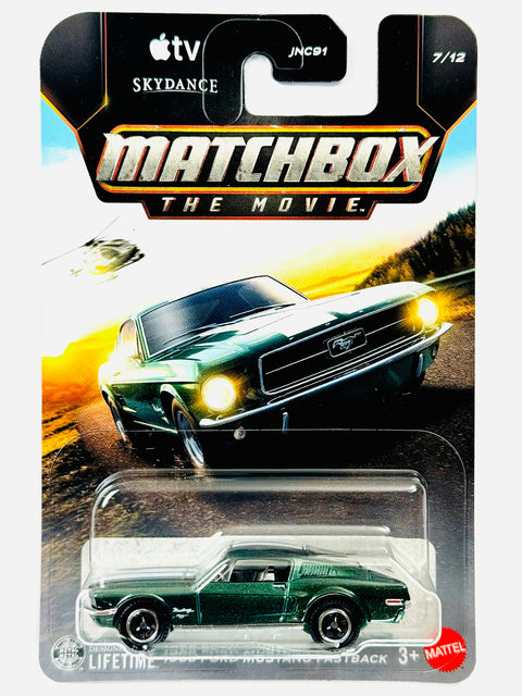 Matchbox 2026 The Movie Basic Case A 1968 Ford Mustang Fastback Long Card