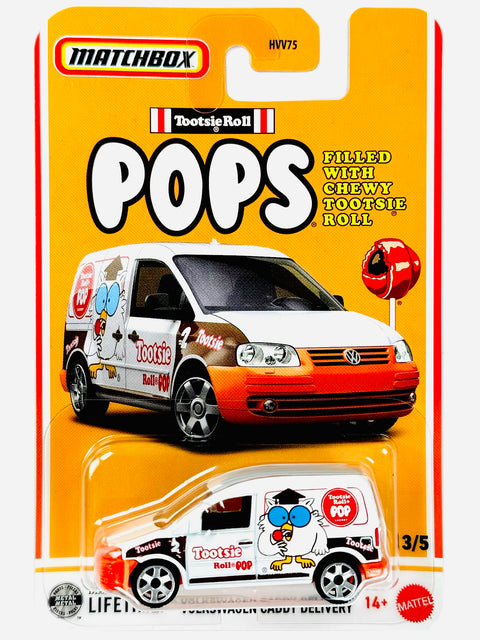 Matchbox 2026 Candy Case E Tootsie Roll Pops Volkswagen Caddy Delivery