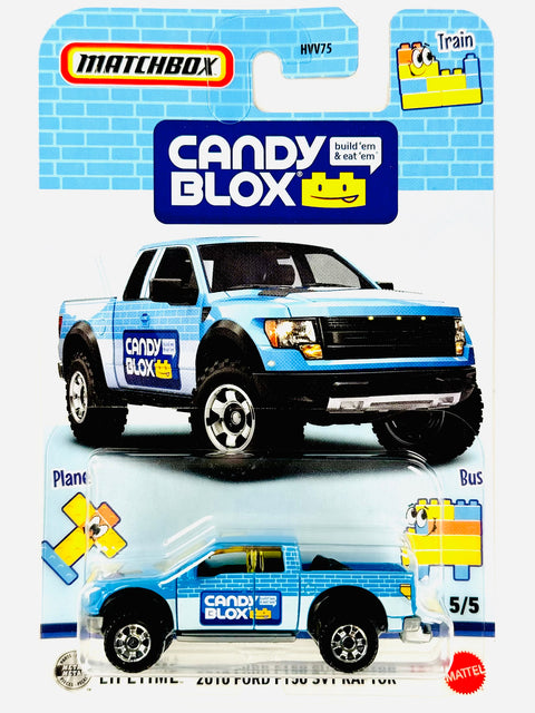 Matchbox 2026 Candy Case E Candy Blox 2010 Ford F150 SVT Raptor