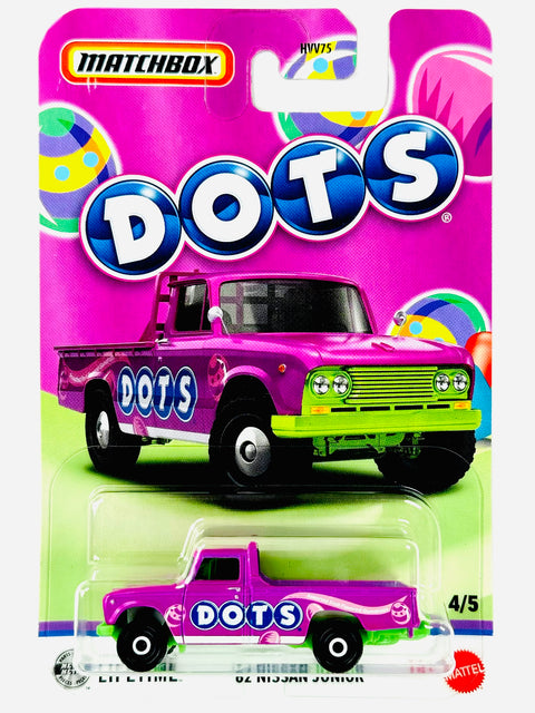 Matchbox 2026 Candy Case E Dots '62 Nissan Junior