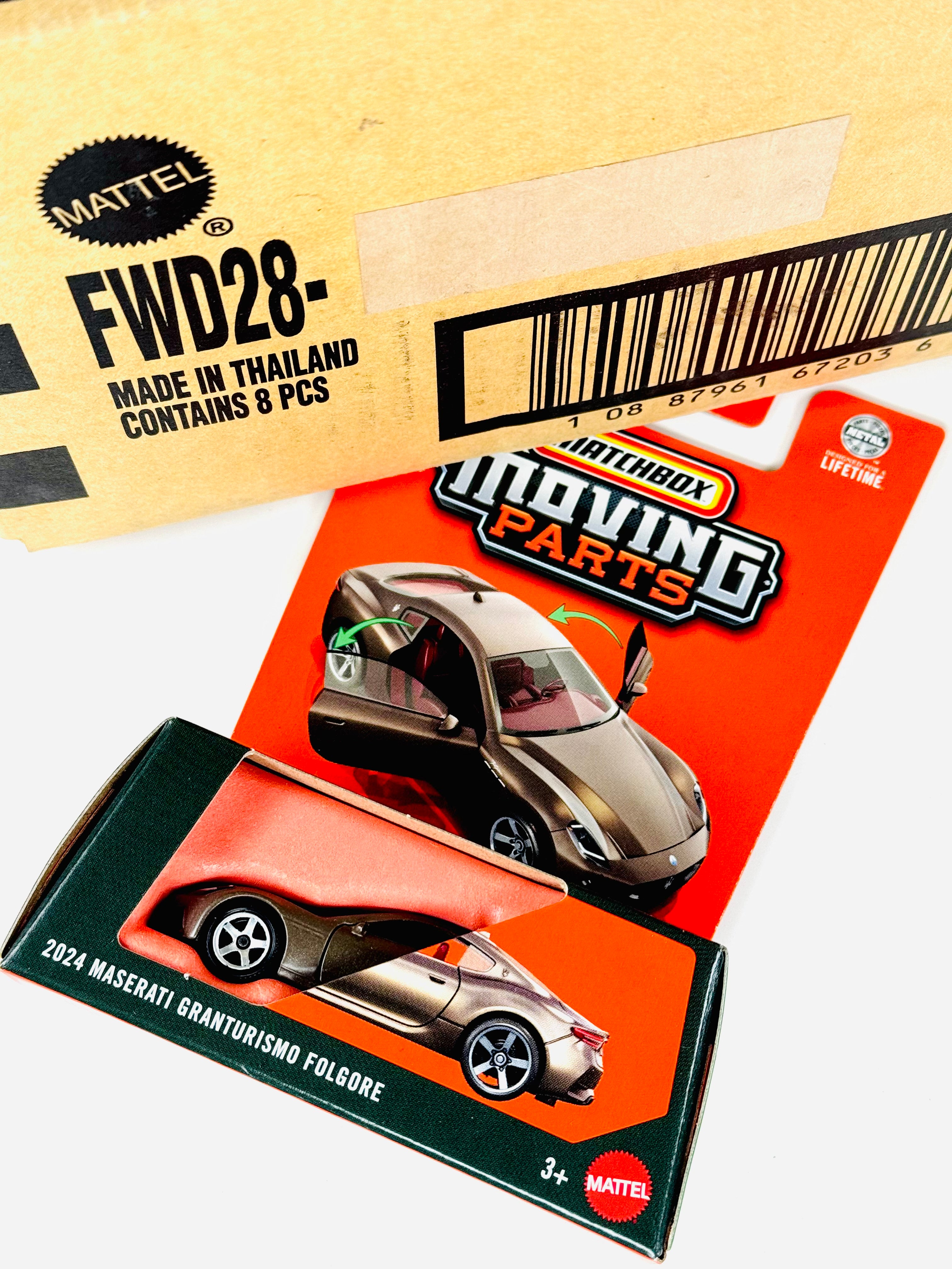 Matchbox 2025 Moving Parts 2024 Maserati Granturismo Folgore Solid
