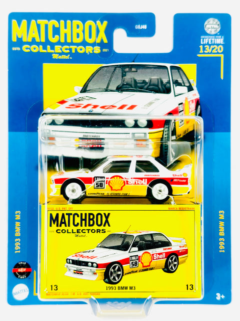 Matchbox 2024 Collectors Series Case Y 1993 BMW M3 - Damaged Card
