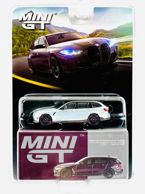 Mini GT Mijo Exclusives BMW M3 M Performance Touring Daytona Violet #896 Chase
