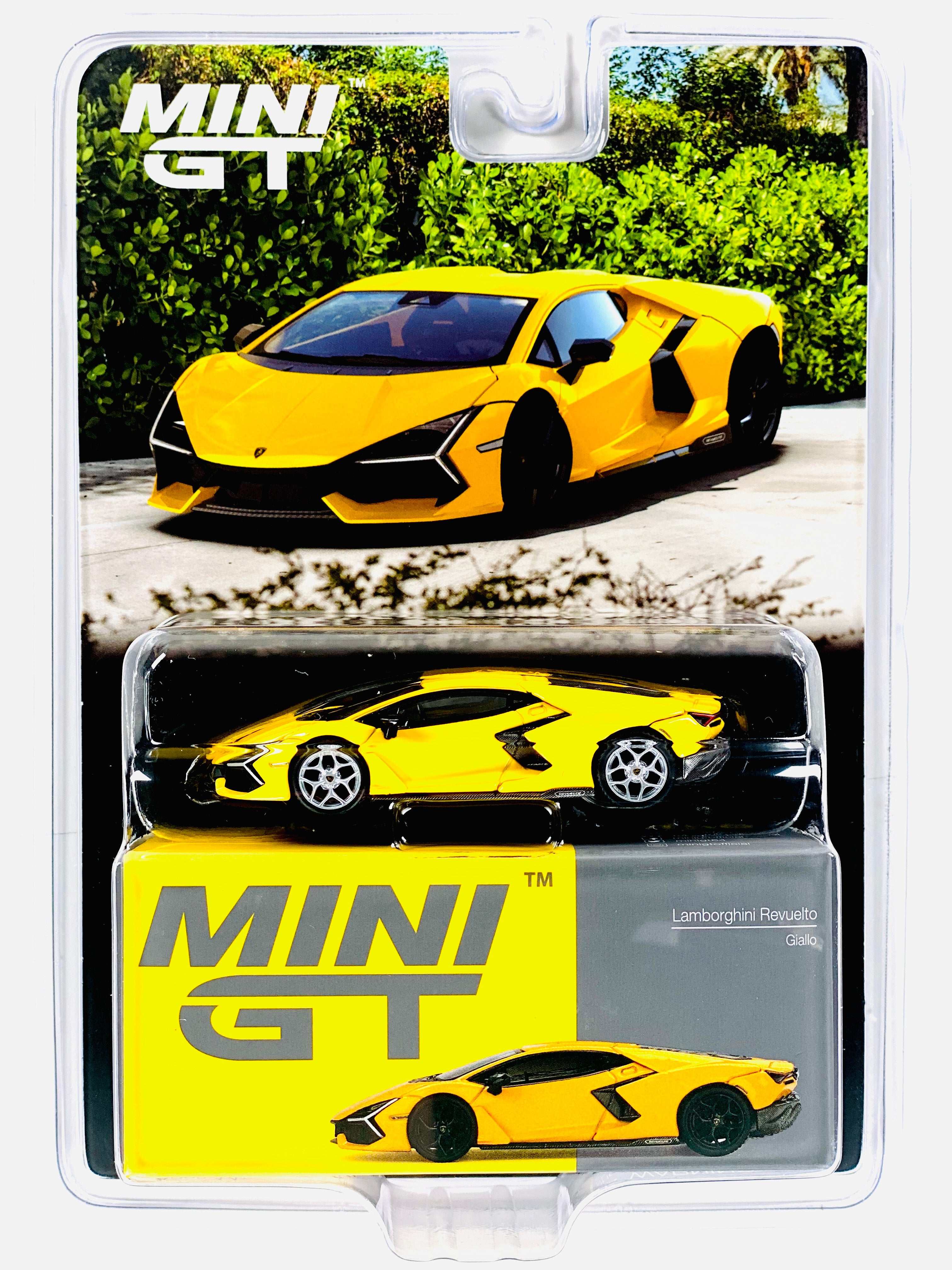 Mini GT Mijo Exclusives Lamborghini Revuelto Giallo Yellow #886