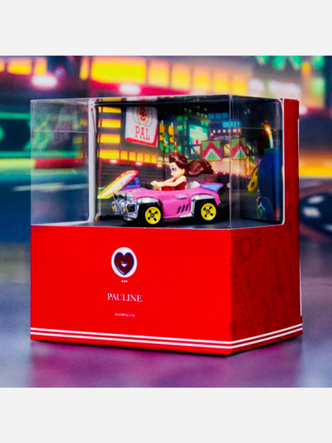 Hot Wheels 2025 RLC Exclusive Mario Kart Pauline Vehicle