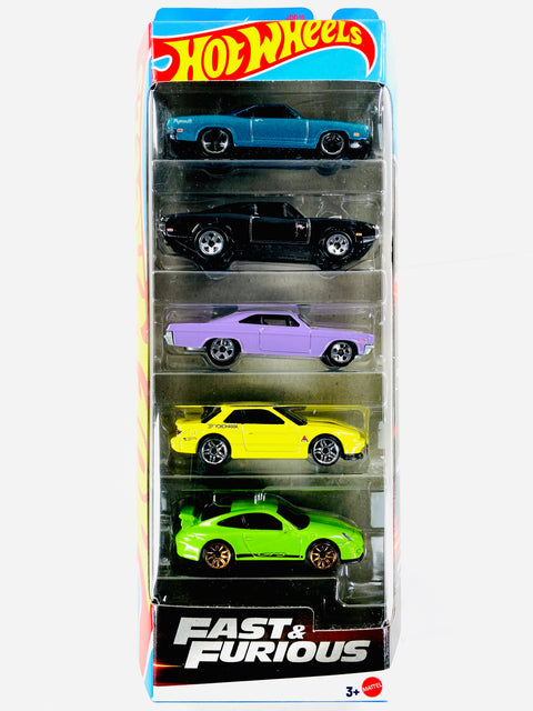 Hot Wheels 2025 Fast & Furious 5-Pack - Damaged Box