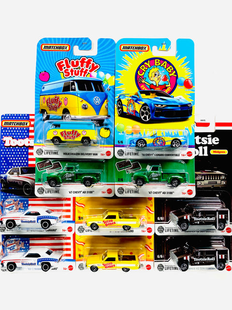 Matchbox 2025 Candy Assortment Factory Sealed Case D (10 Cars)