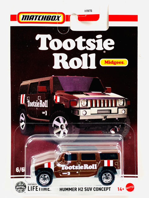 Matchbox 2025 Candy Case D Tootsie Roll Hummer H2 SUV Concept (6/6)