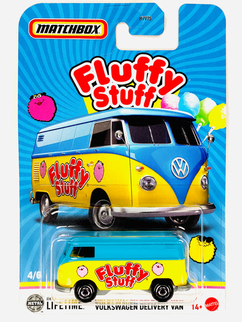 Matchbox 2025 Candy Case D Fluffy Stuff Volkswagen Delivery Van (4/6)