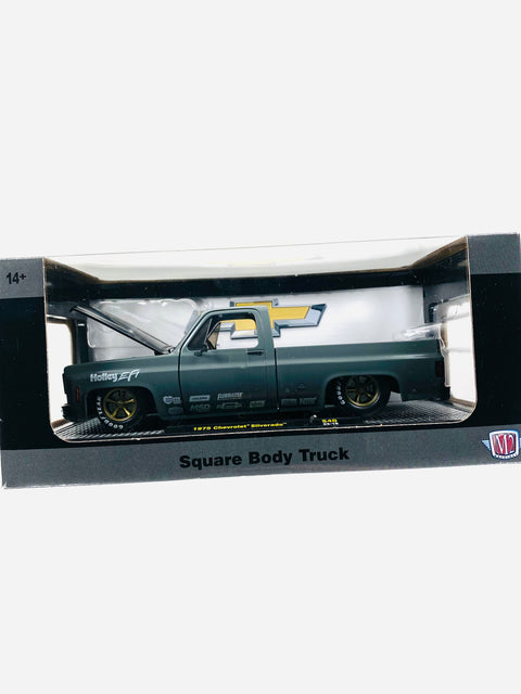M2 Machines 1/24 Scale Holley 1975 Chevrolet Silverado - Damaged Box