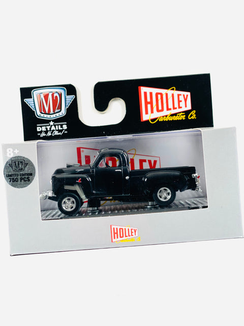 M2 Machines Auto-thentics Holley Carburetor Co. 1950 Studebaker 2R Truck Chase - Damaged Box