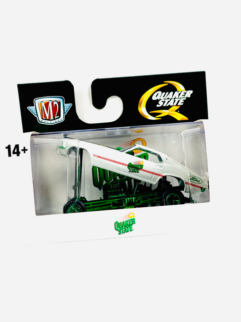 M2 Machines Auto-thentics Quaker State 1969 Ford Mustang Funny Car Chase