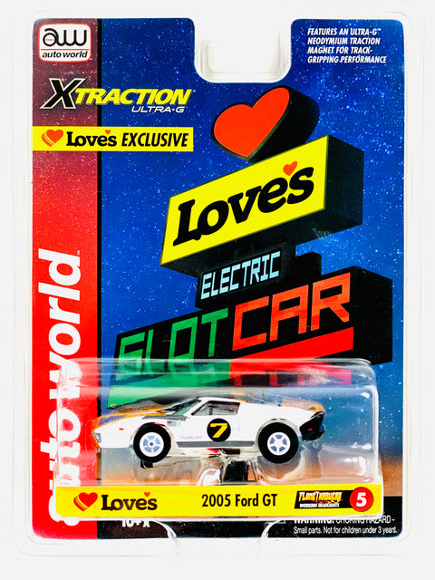 Auto World XTraction Ultra G Loves Exclusive 2005 Ford GT Chase