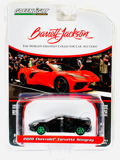 Greenlight Barrett Jackson 2020 Chevrolet Corvette Stingray Chase