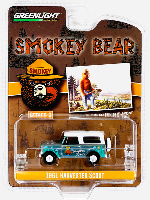 Greenlight Smokey Bear 1961 Harvester Scout Chase