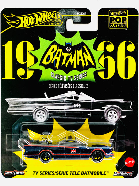 Hot Wheels 2025 Pop Culture Case M Batman '66 TV Series Batmobile