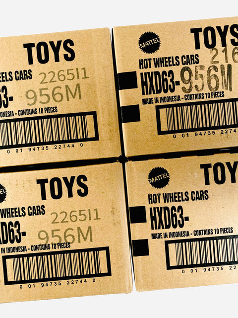 Hot Wheels 2025 Pop Culture Case M Factory Sealed Cases (4 Cases)