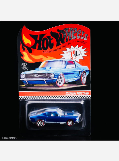 Hot Wheels 2020 RLC Exclusive Custom Mustang IBV/Sample - Damaged Card