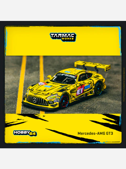 Tarmac Works Hobby 64 Factory Sealed Mercedes-AMG GT3 #4 Nurburgring 24H 2023