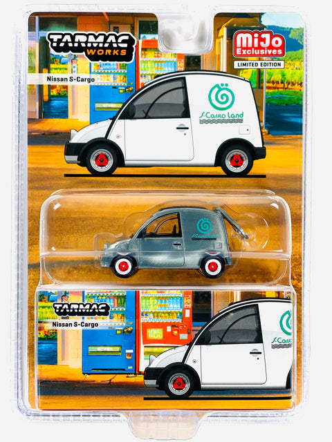 Tarmac Works Global 64 Nissan S-Cargo White Chase