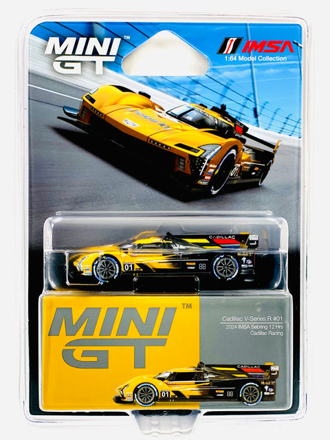 Mini GT Mijo Exclusive Cadillac V-Series.R #01 Cadillac Racing 2024 IMSA Sebring 12Hrs #1004