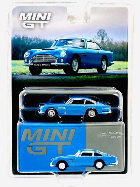 Mini GT Mijo Exclusive Aston Martin DB5 Sierra Blue #954