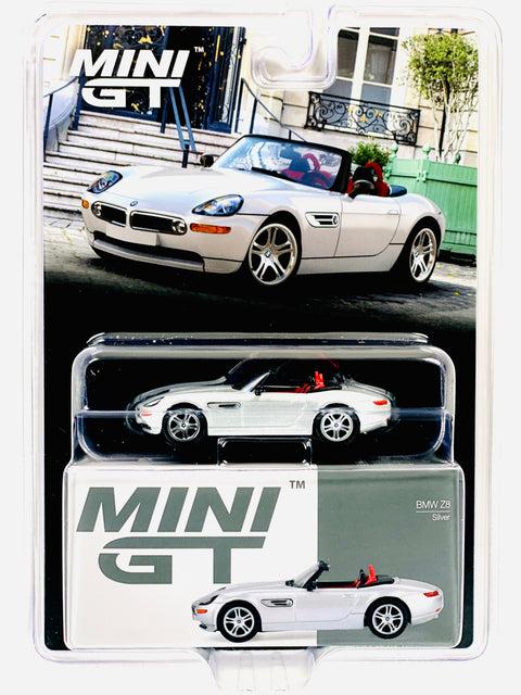 Mini GT Mijo Exclusive BMW Z8 Silver #998