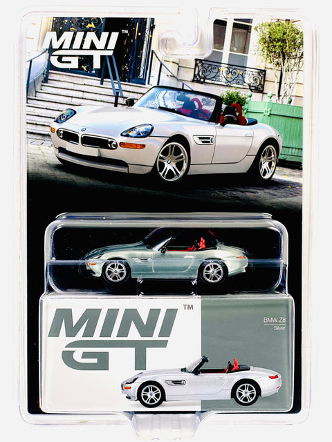Mini GT Mijo Exclusive BMW Z8 Silver #998 Chase