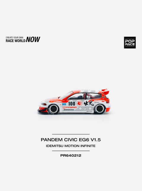 Pop Race Honda Civic EG6 V1.5 Pandem Idemisu Motion Infinite #212