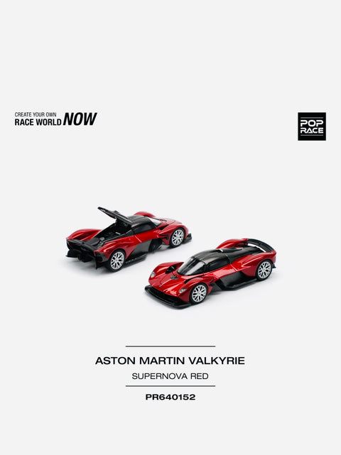 Pop Race Aston Martin Valkyrie - Supernova Red #152