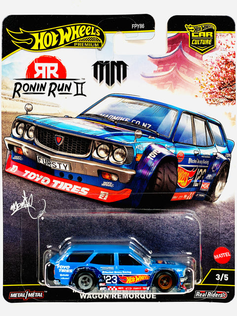 Hot Wheels 2025 Car Culture Ronin Run II Mad Mike Mazda RX-3