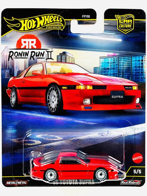 Hot Wheels 2025 Car Culture Ronin Run II '89 Toyota Supra
