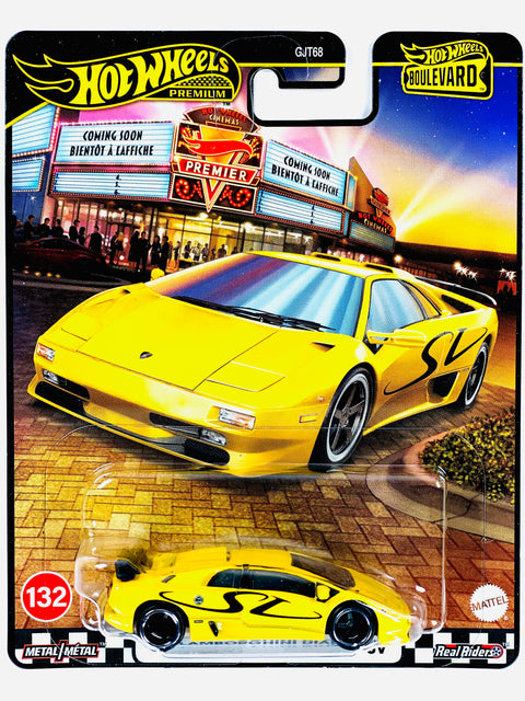 Hot Wheels 2025 Boulevard '95 Lamborghini Diablo SV #132