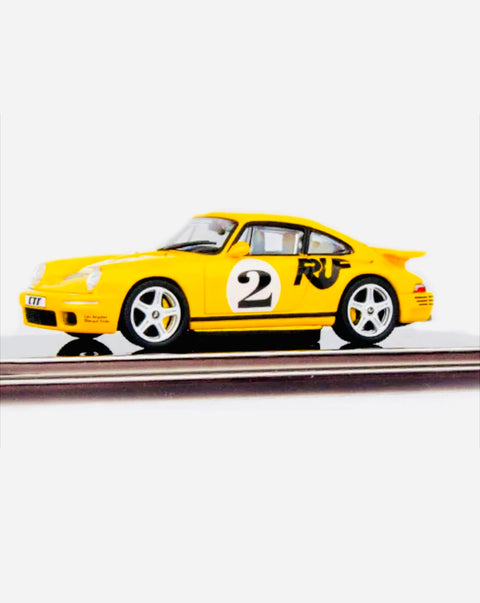 Tenmil Diecast 2025 Los Angeles Diecast Club Exclusive 2 Ruf CTR Blossom Yellow