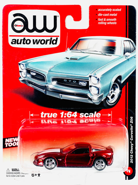 Auto World New Tool 2012 Chevy Corvette Z06 Chase